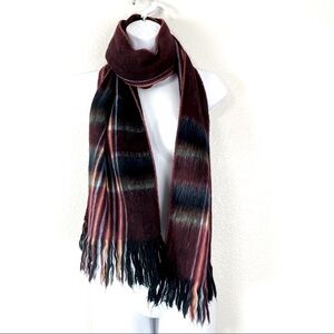 Invisible World Juneau 100% Orion Multicolor Scarf 10” x 68”